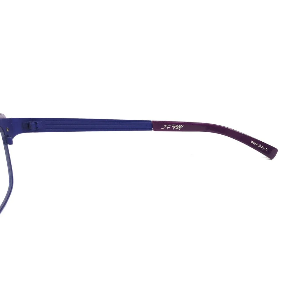 J.F. Rey Eyeglasses Frames JF2554 7020 Purple Blue Brown Tortoise 54-15-136